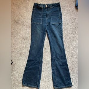 Pilcro by Anthropologie Dark Wash Bootcut Jeans